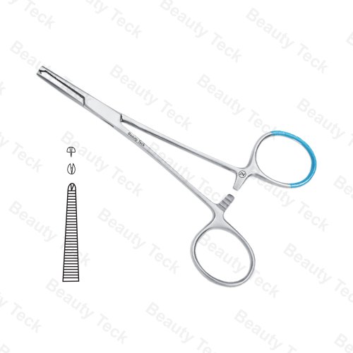 Single Use Halsted Mosquito Kocher Forceps 1x2 Teeth Straight