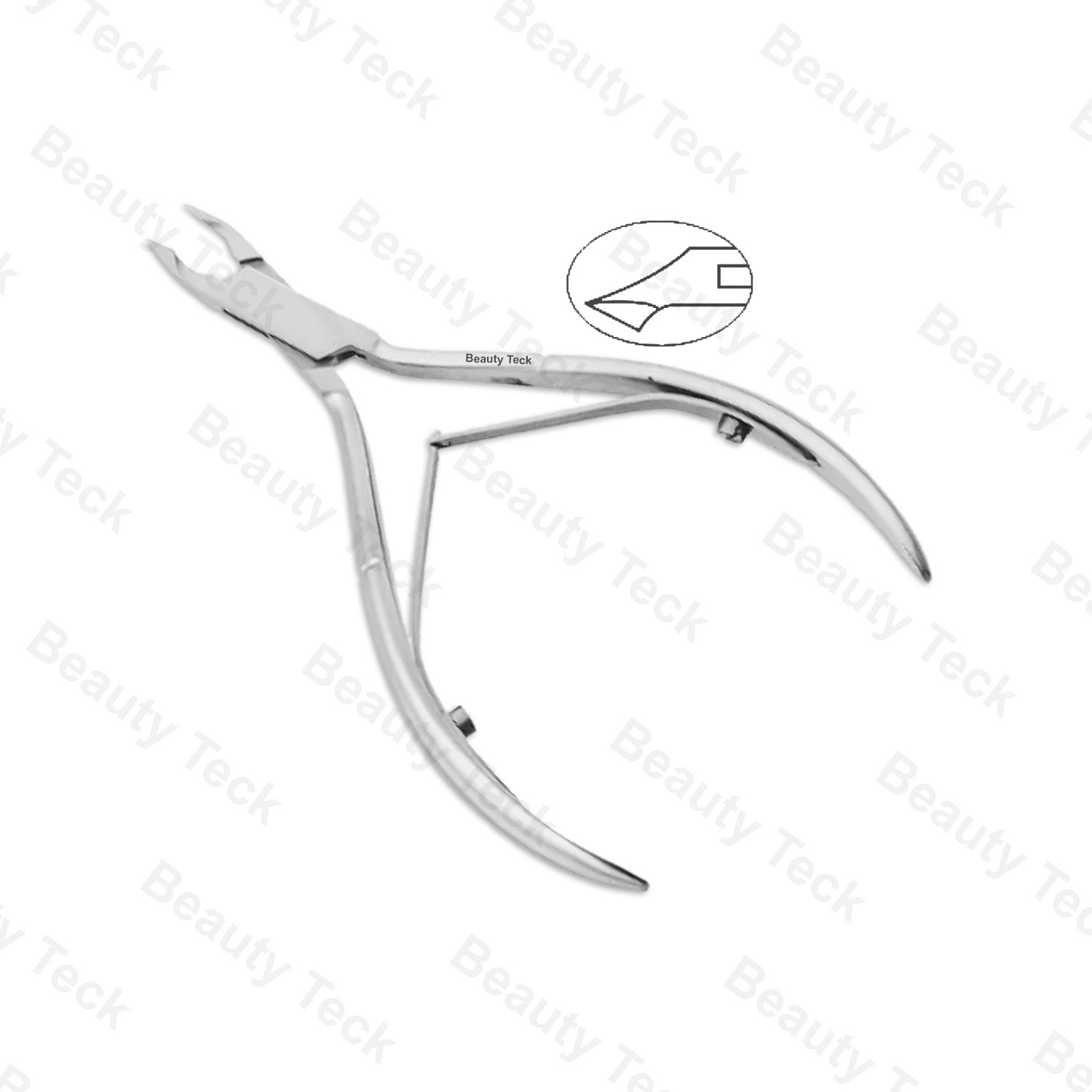 Cutical Nail Nipper Rivet Joint Double Spring