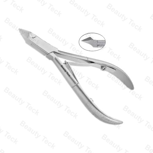 Cutical Nail Nipper Box Joint Double Spring Stainless Steel