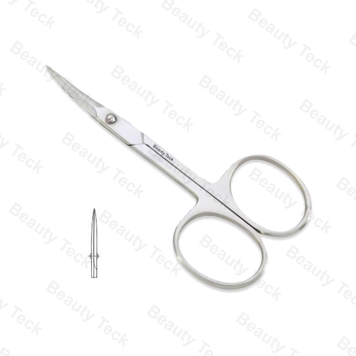 Cuticle Scissors Euro Screw Curved