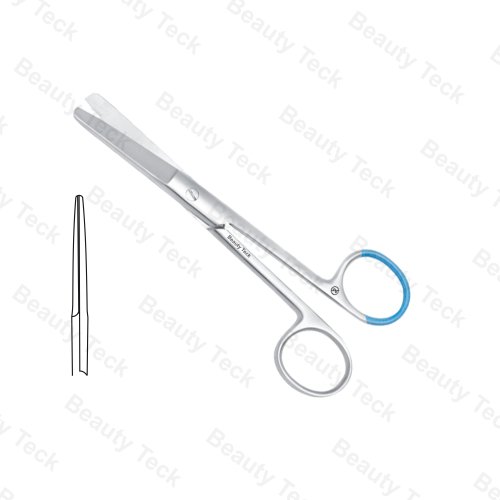 Single Use Surgical Scissors Blunt/Blunt Sraight