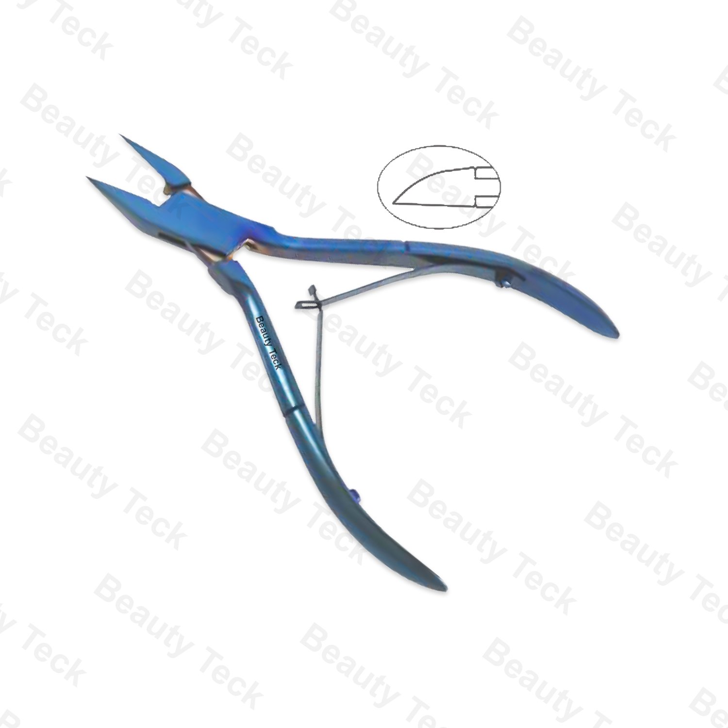 BTB3-1122 Blue Titanium Nipper