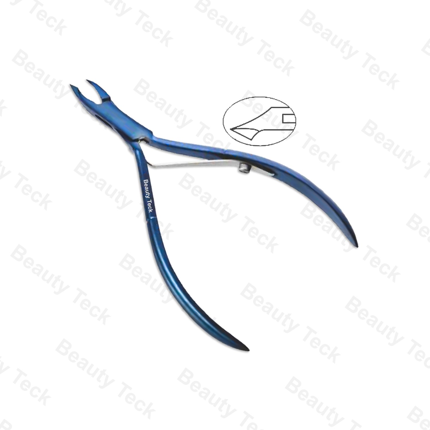 BTB3-1268/1269 Blue Titanium Single Spring Nipper