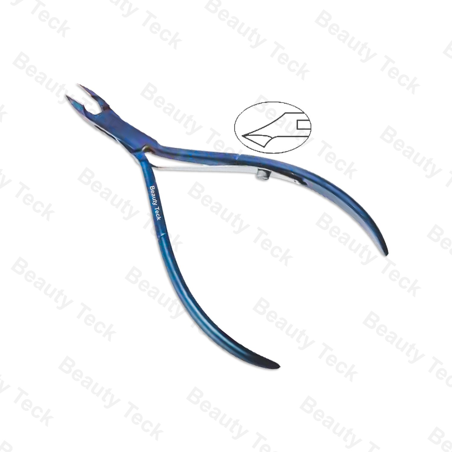 BTB3-1270/1271 Deluxe Blue Titanium Nipper