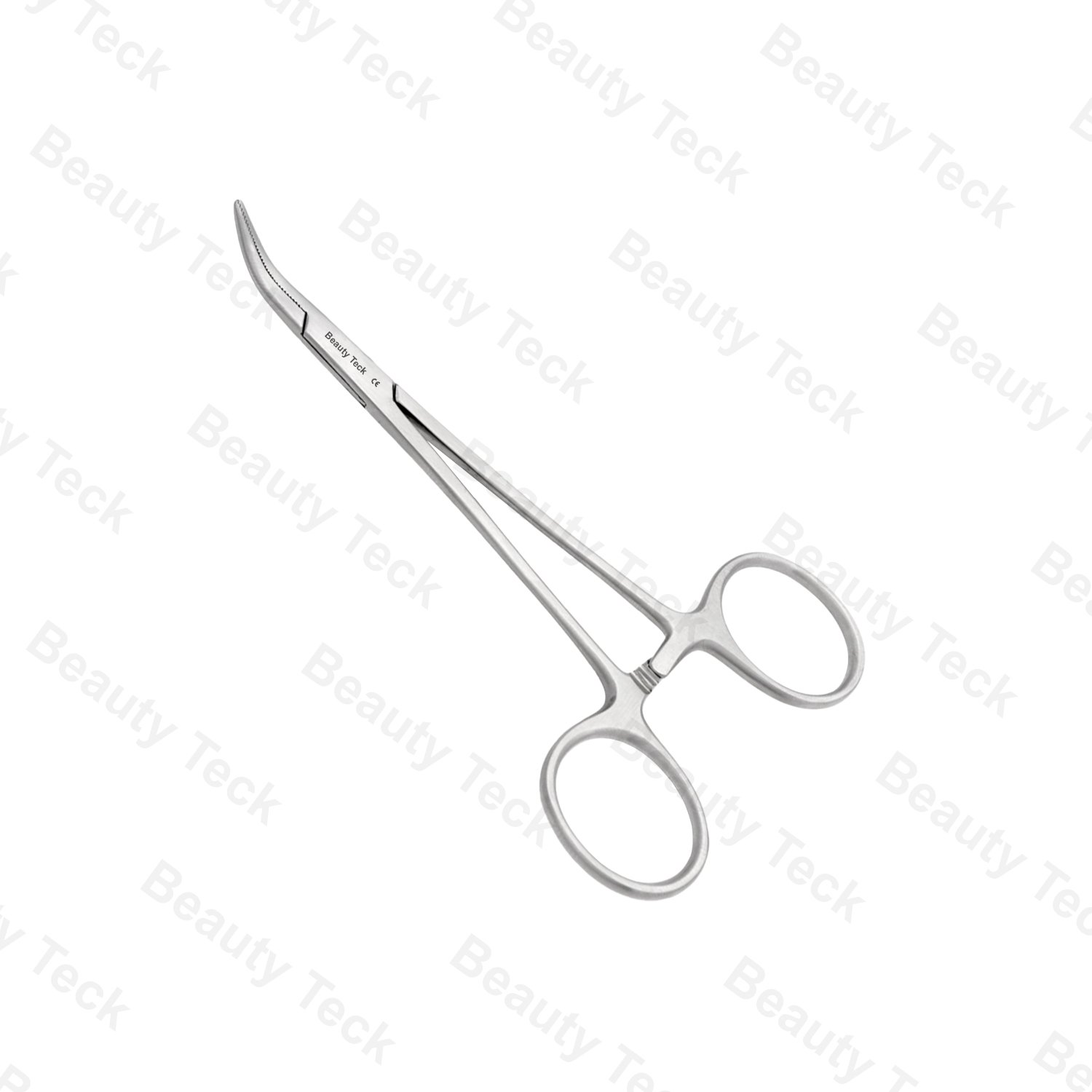 Halsted-Mosquito 45° Curved, 12 cm