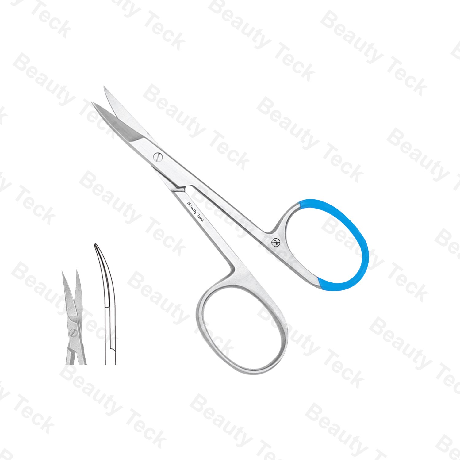 Non Sterile Single-Use Delicate Scissors Curved