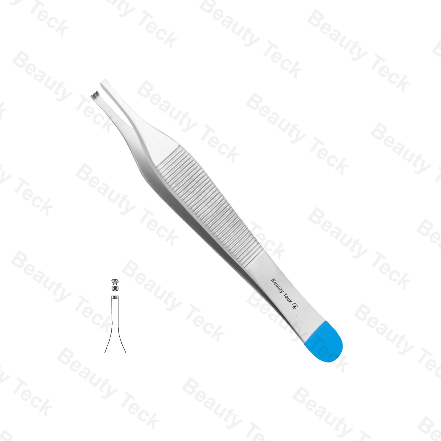 Non Sterile Single-Use Instrument Adson Tissue Forceps,2x3 Teeth(Standard)