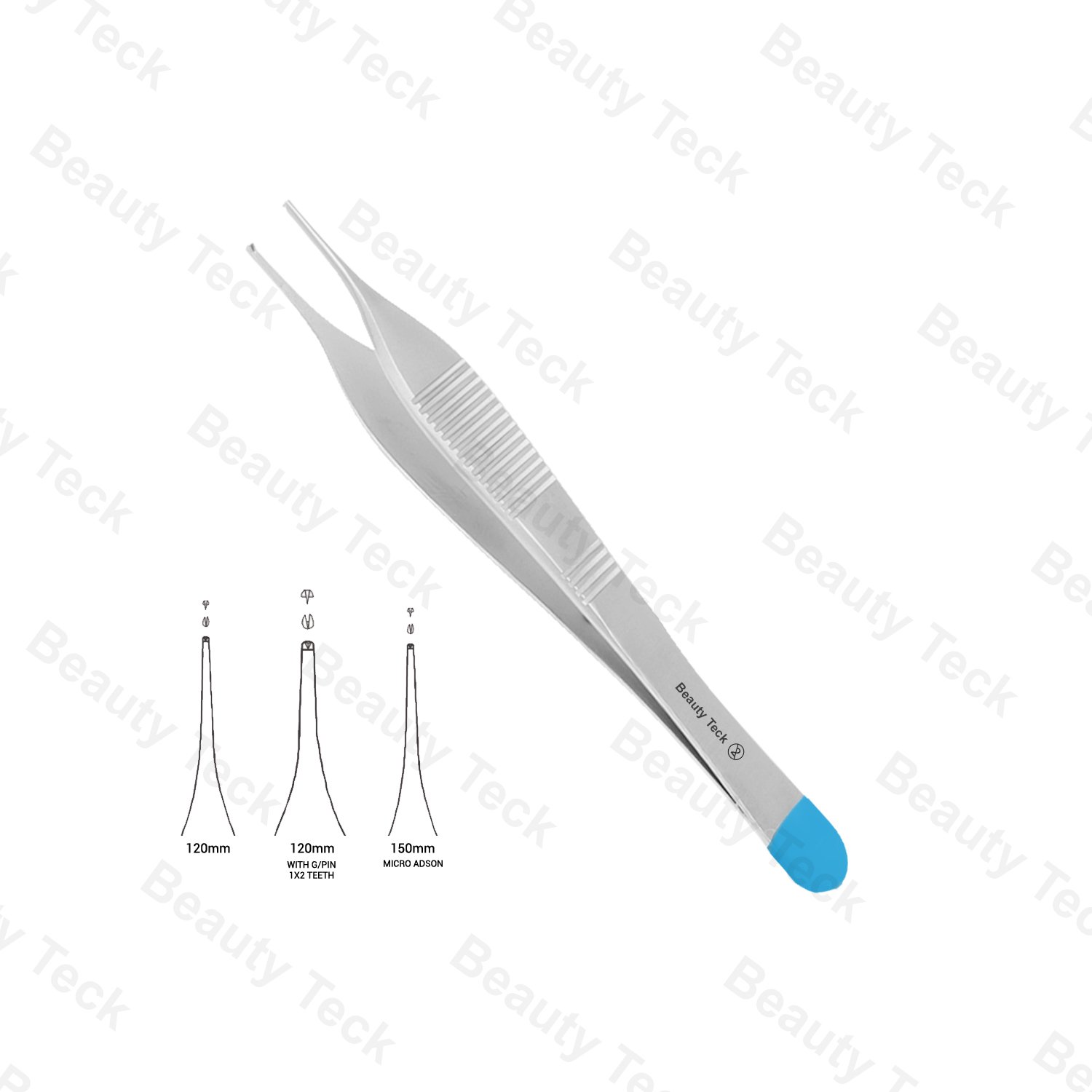Non Sterile Single-Use Instruments Adson Forceps With G/Pin