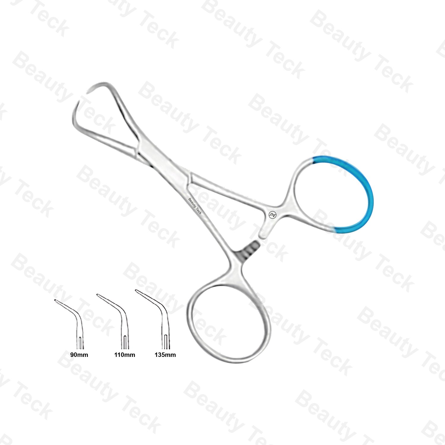 Non Sterile Single-Use Instruments Backhaus Towel Clamp