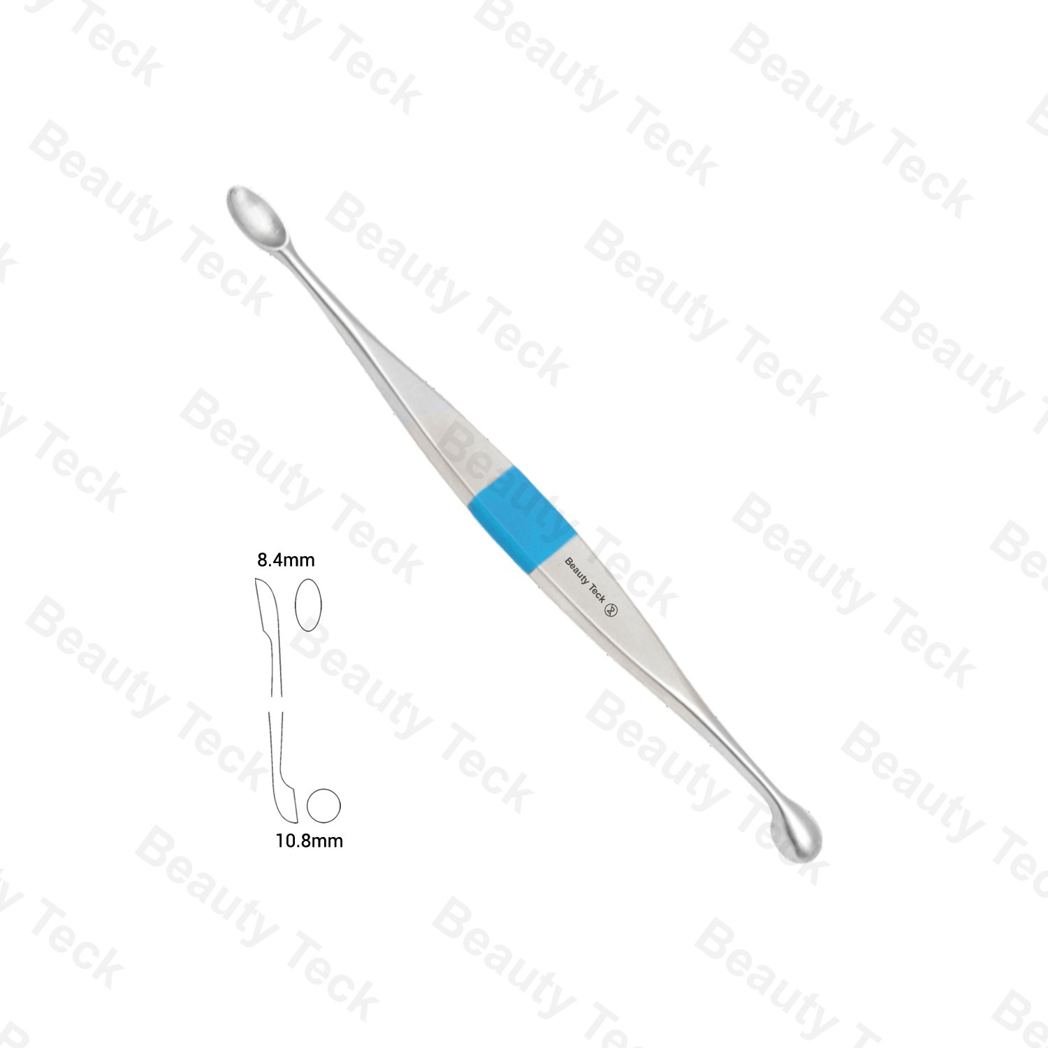 Non Sterile Single-Use Instruments Bone Curettes Double-Ended 8.4mmx10.8mm