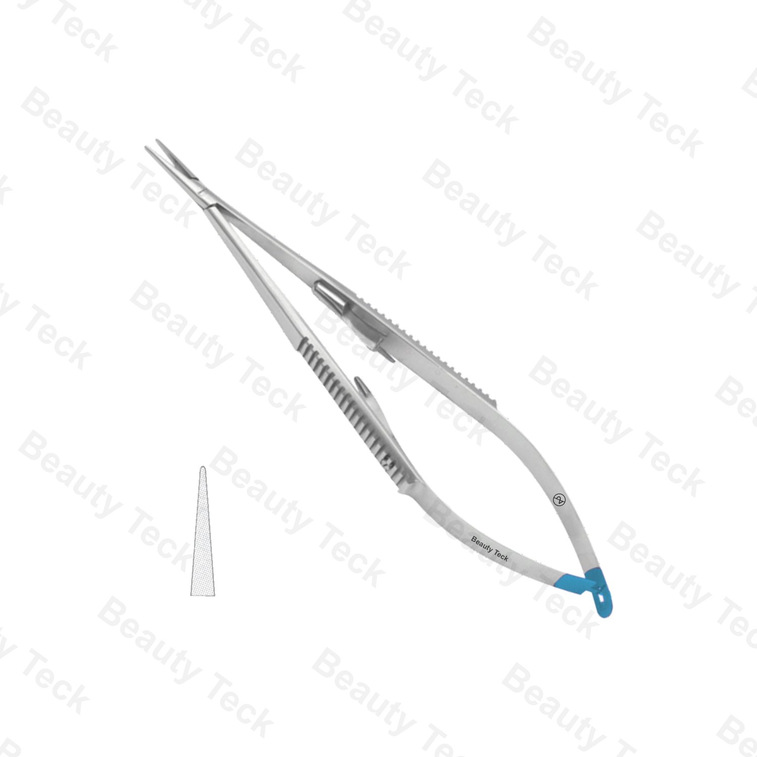 Non Sterile Single-Use Instruments Castroviejo Needle Holder With Catch