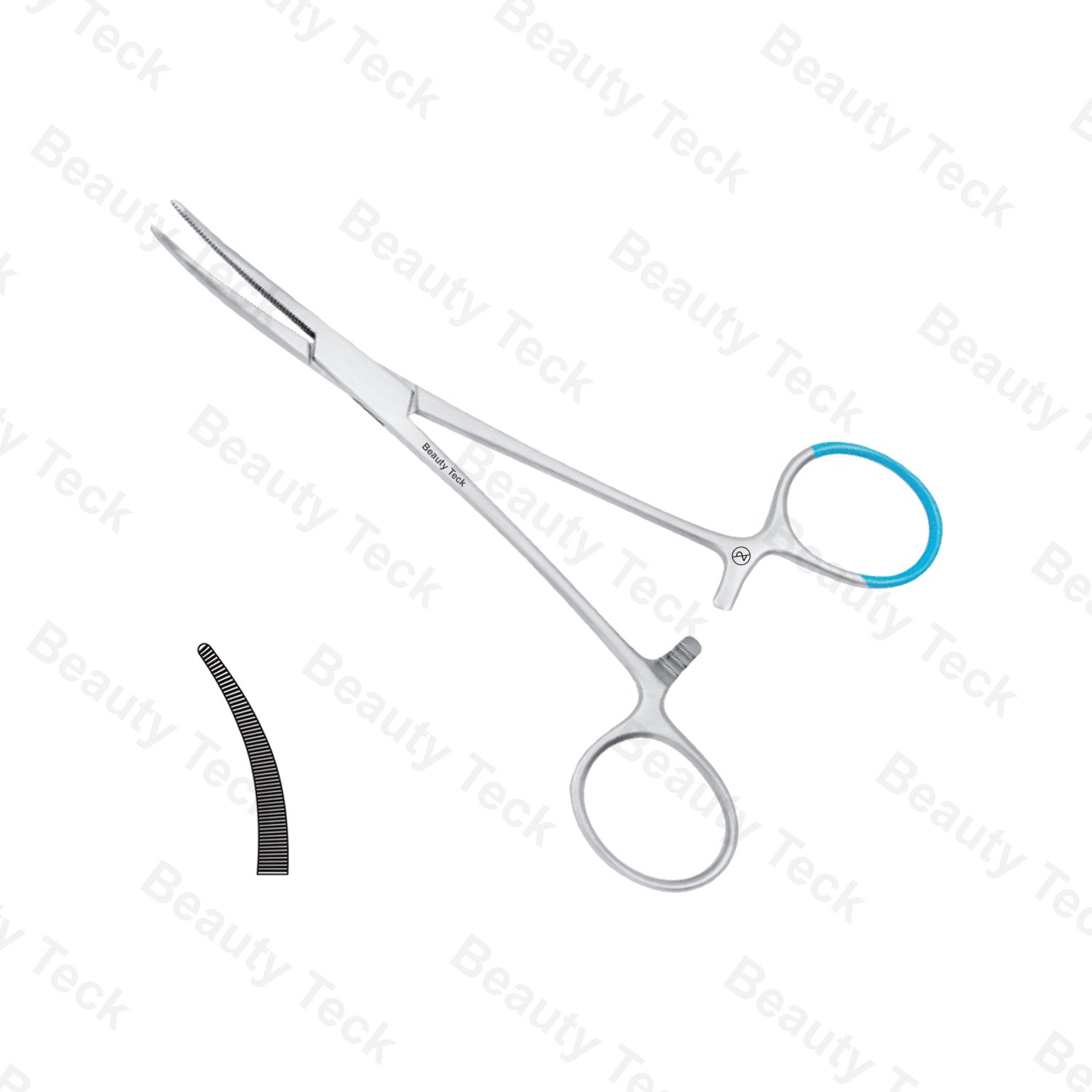 Non Sterile Single-Use Instruments Crile Forceps Curved