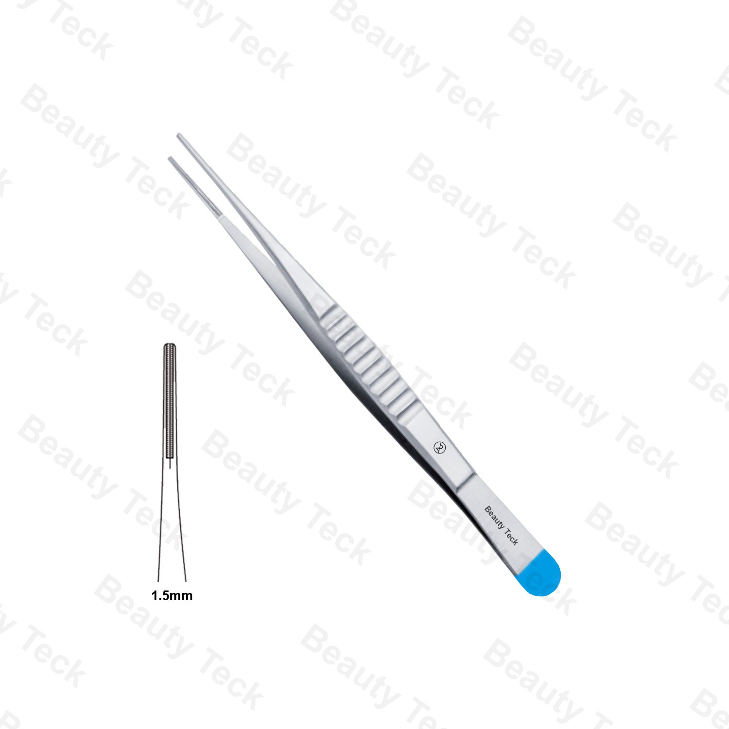 Non Sterile Single-Use Instruments Debakey Atrauma Dissecting Forceps 1.5mm Bit