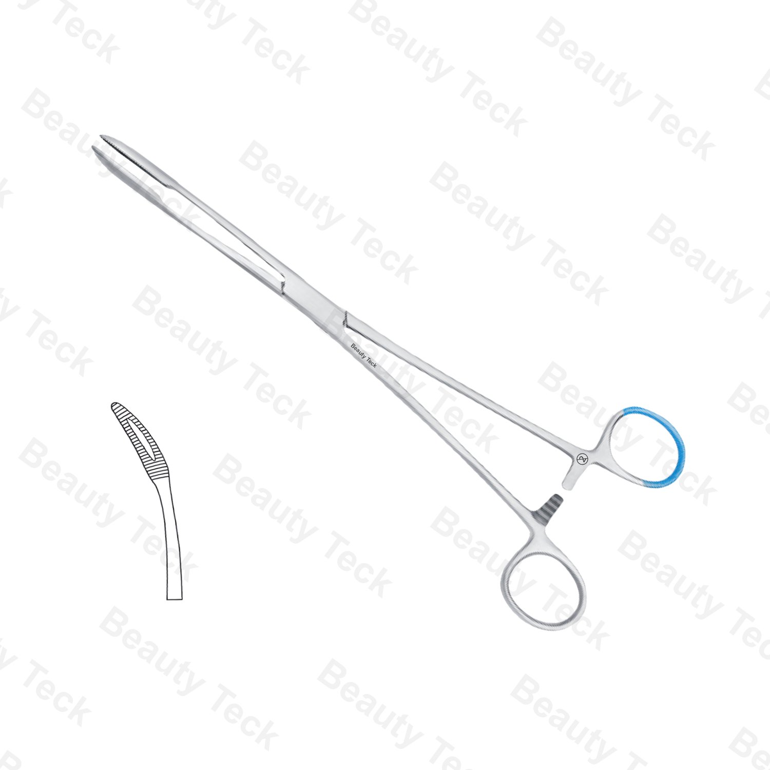 Non Sterile Single-Use Instruments Gross Maier Sponge Forceps Curved
