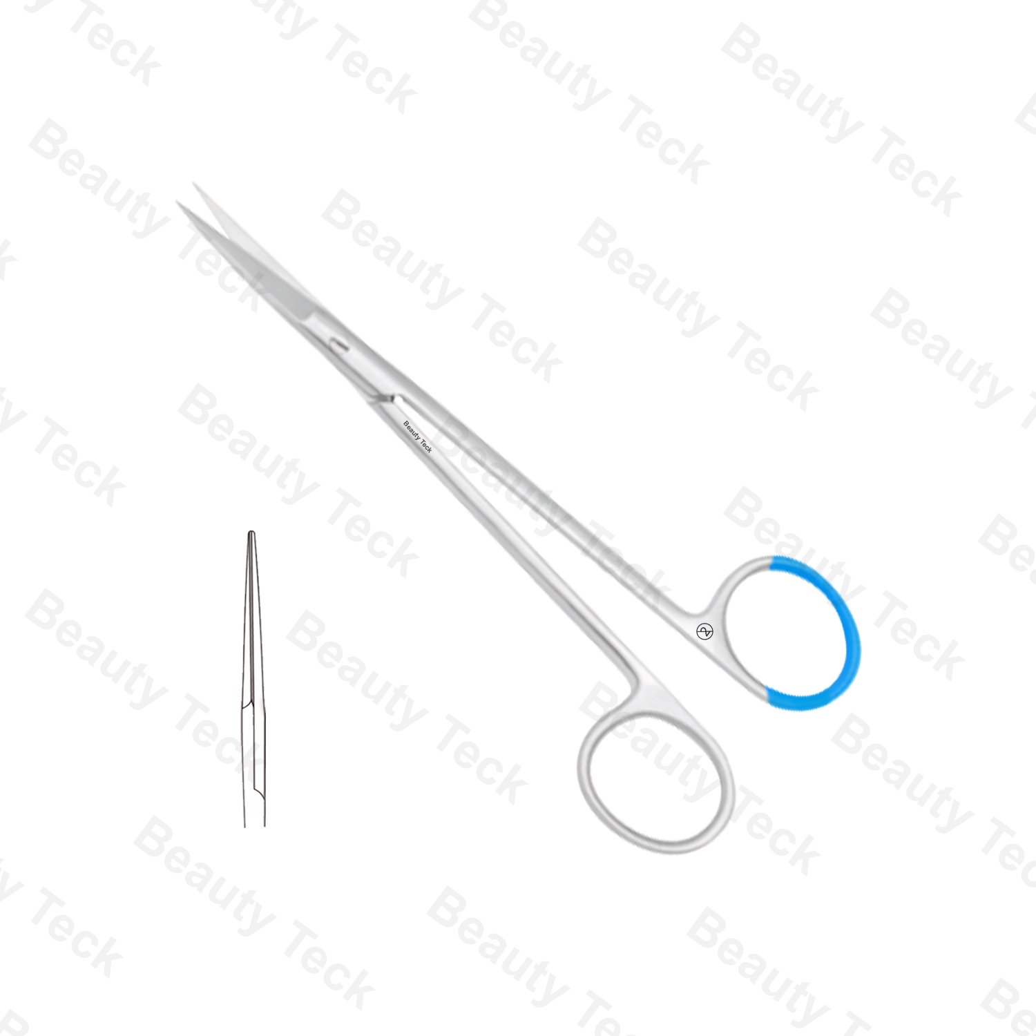 Non Sterile Single-Use Instruments Iris & Ligature Scissors Straight