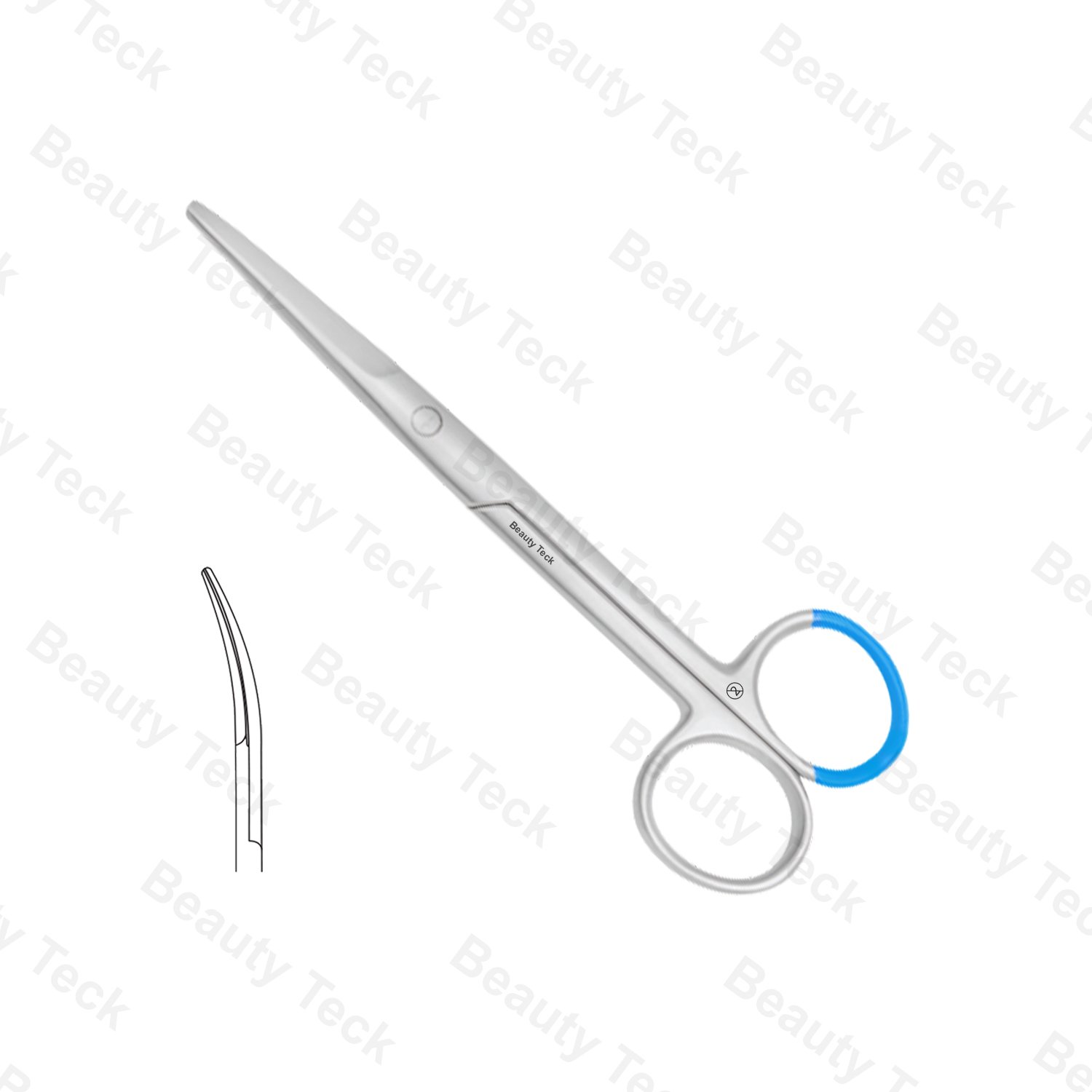 Non Sterile Single-Use Instruments Mayo Scissors Curved