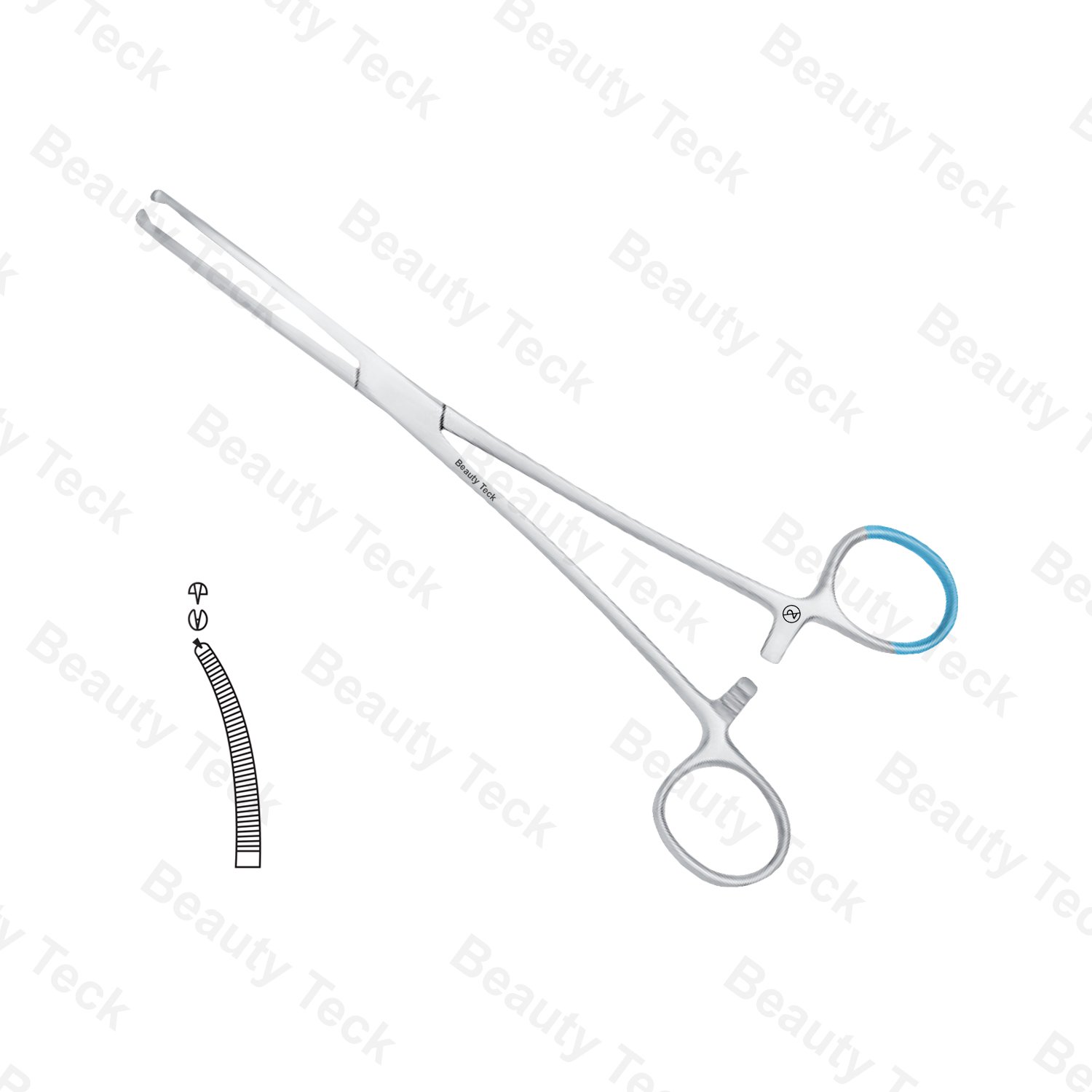 Non Sterile Single-Use Instruments Rochester Ochsner Kocher Forceps Curved