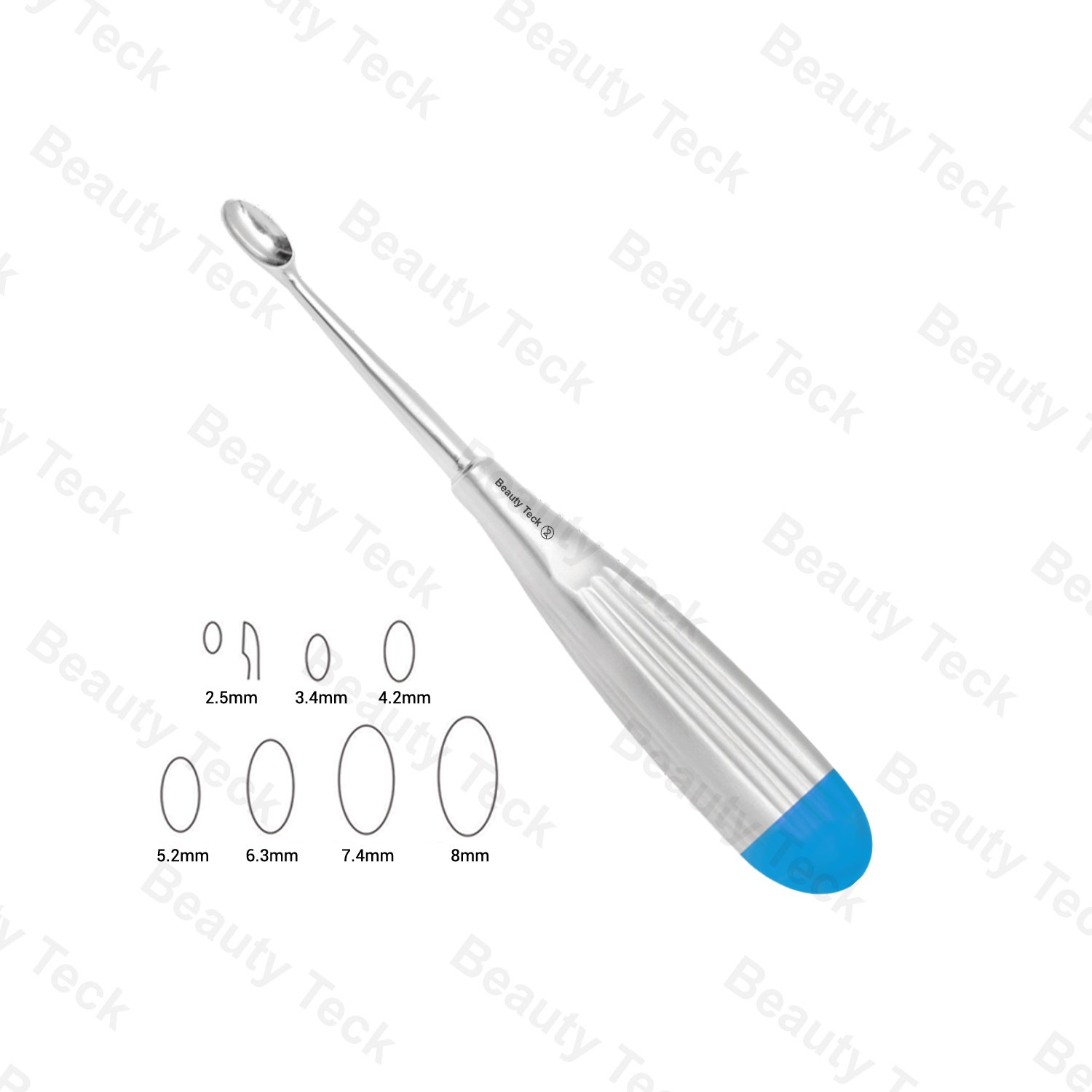 Non Sterile Single-Use Instruments Schede Bone Curettes 170mm