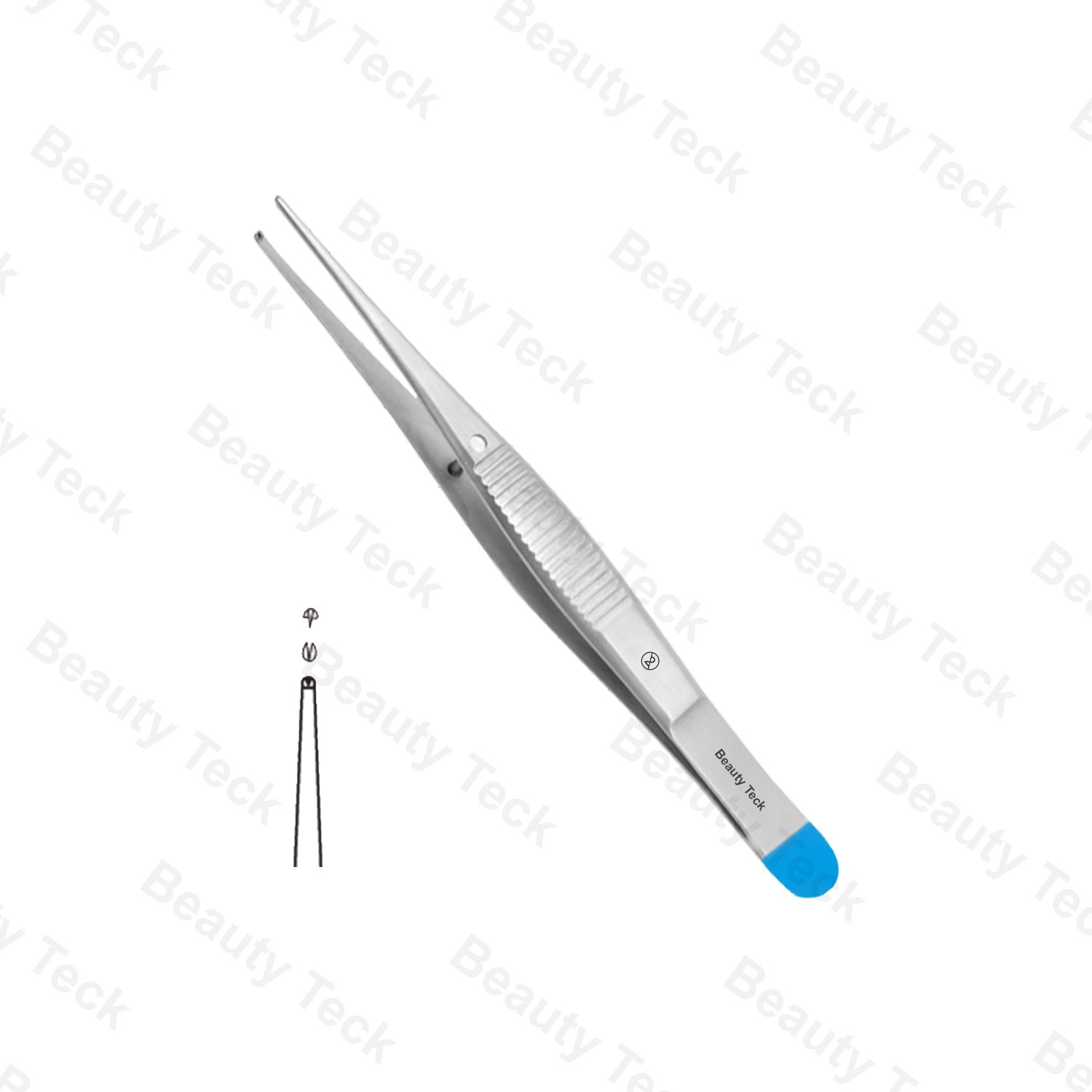 Non Sterile Single-Use Instruments Semken Delicata Tissue Forceps 1x2 Teeth