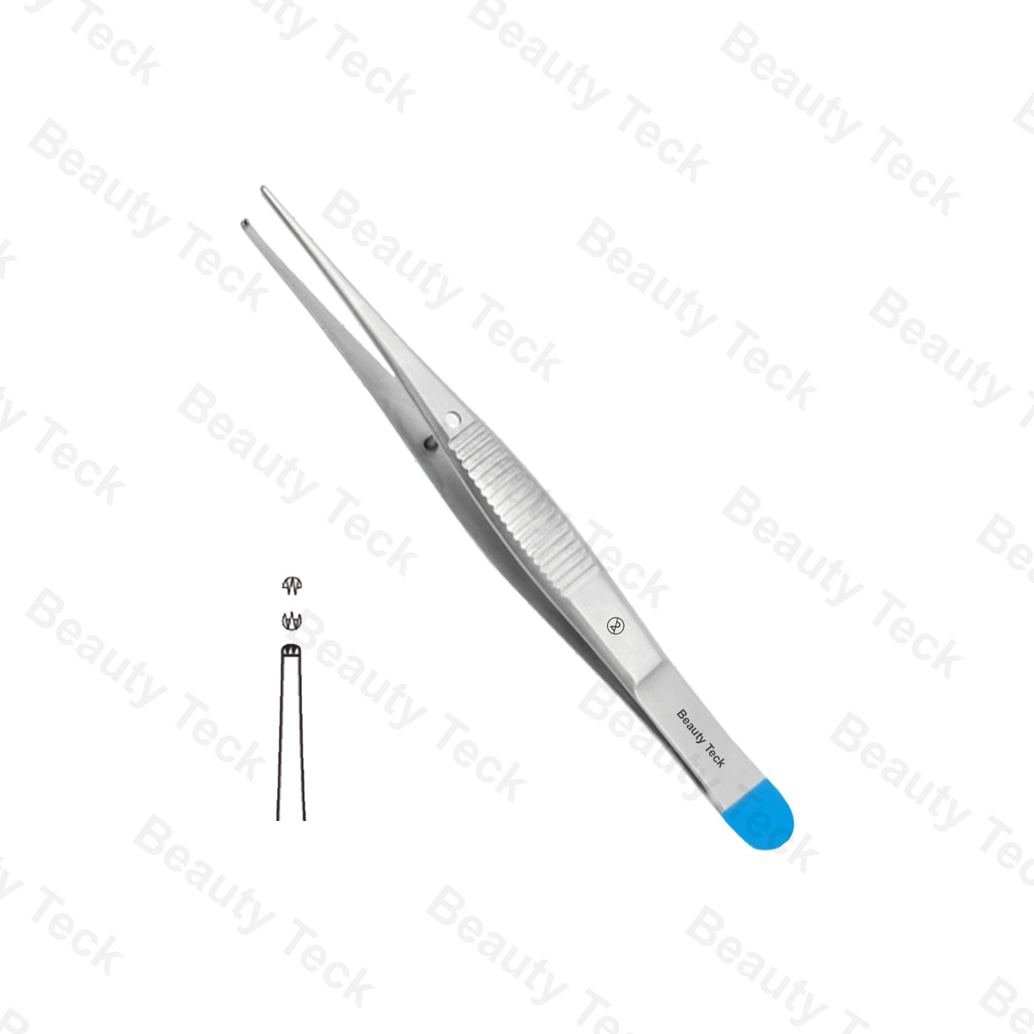 Non Sterile Single-Use Instruments Semken Delicata Tissue Forceps 2x3 Teeth