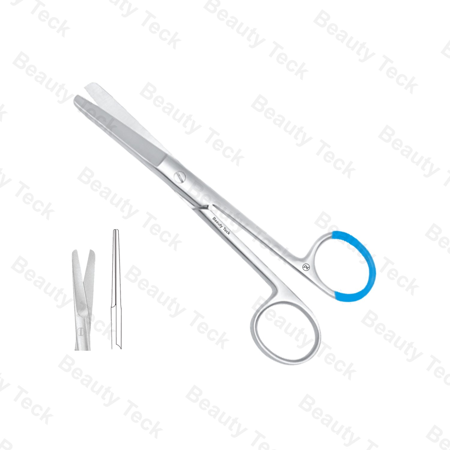 Non Sterile Single-Use Instruments Surgical Scissors Blunt/Blunt Straight