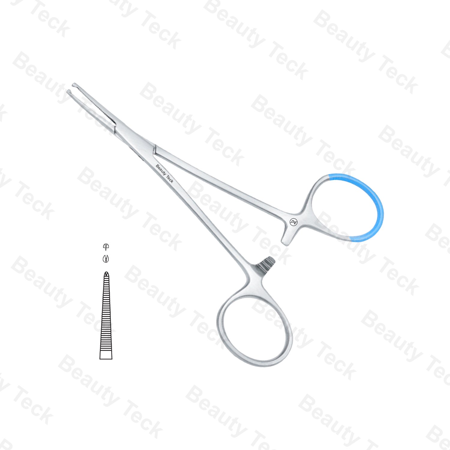 Non Sterile Single-Use Instruments Towel Clamp For Paper Cloths