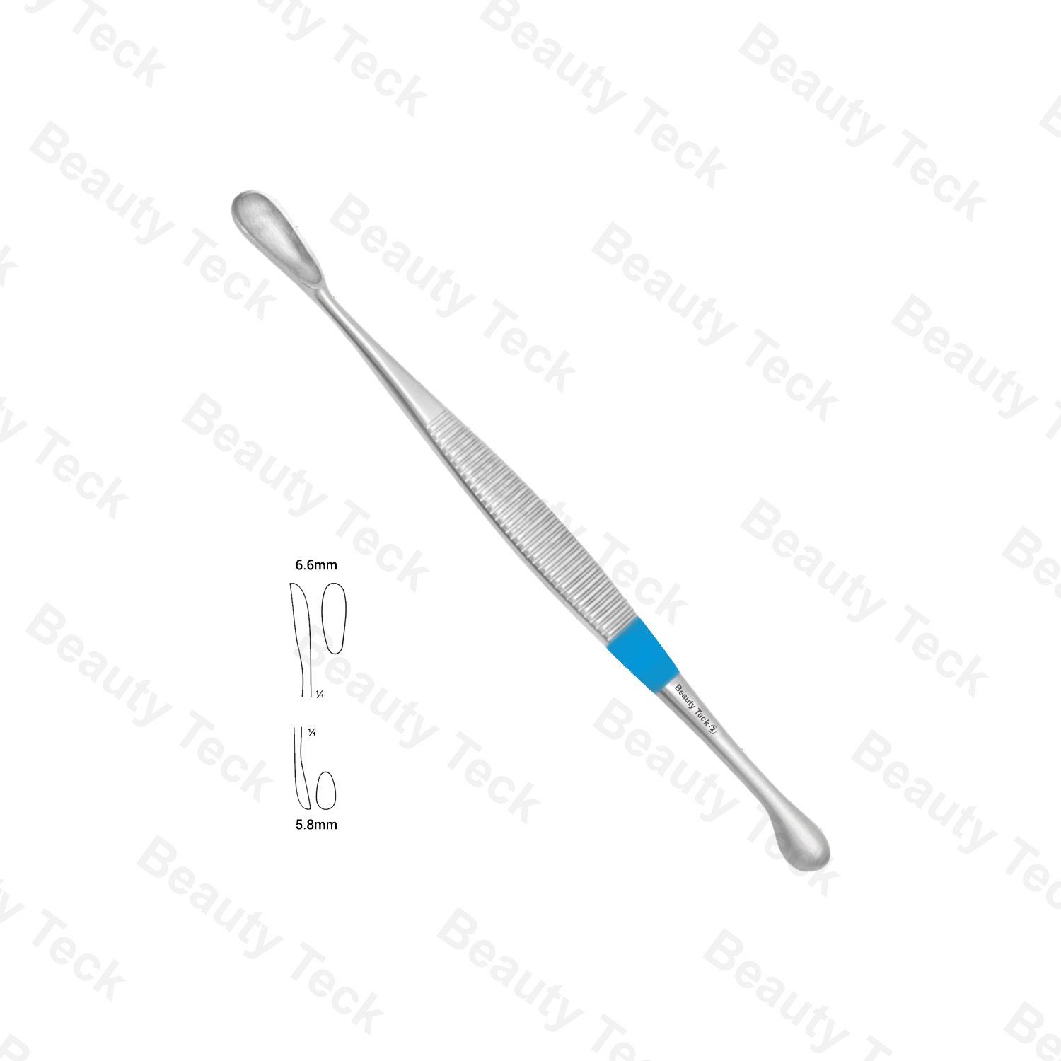 Non Sterile Single-Use Instruments Volkmann Bone Curettes Double Ended 6.6mmx5.8mm