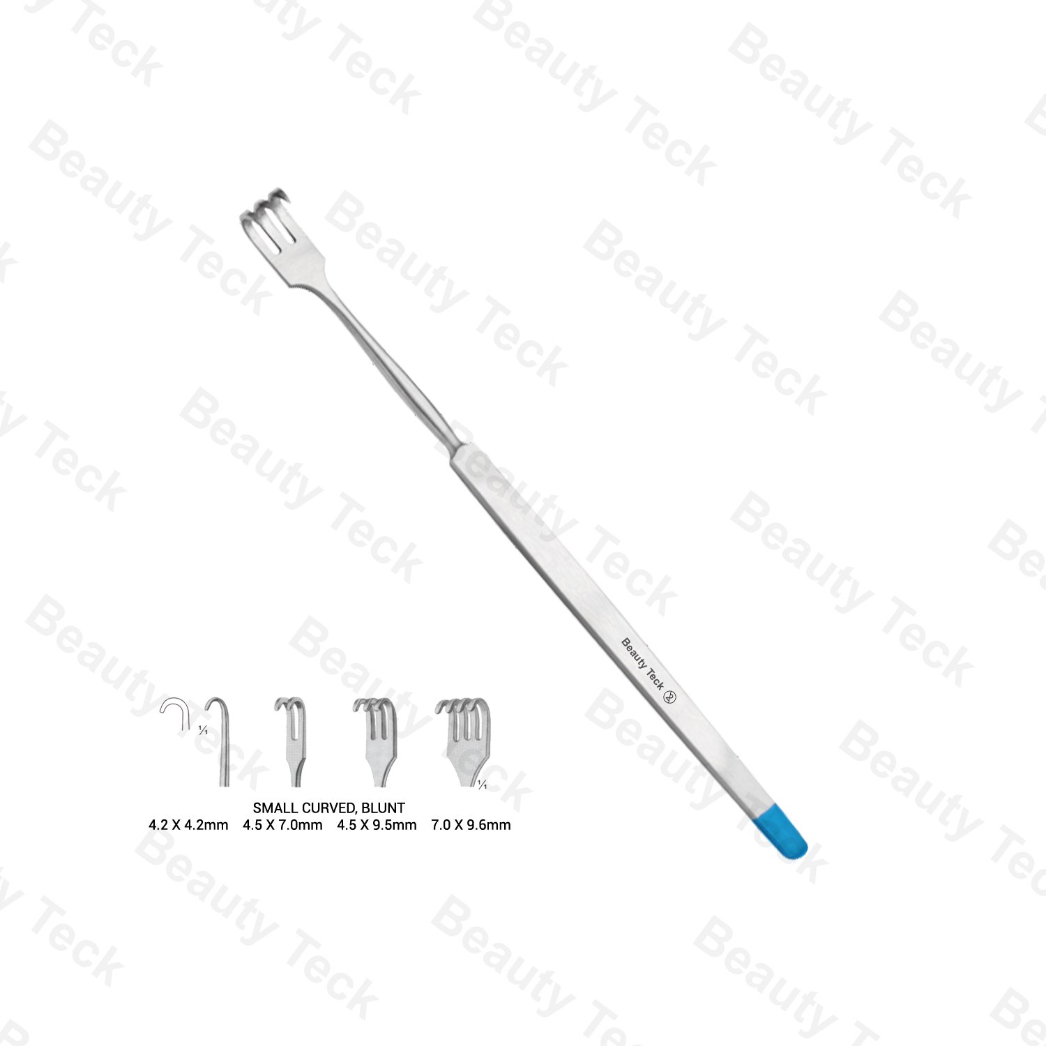 Non Sterile Single-Use Wound Hook Small Curved, Blunt